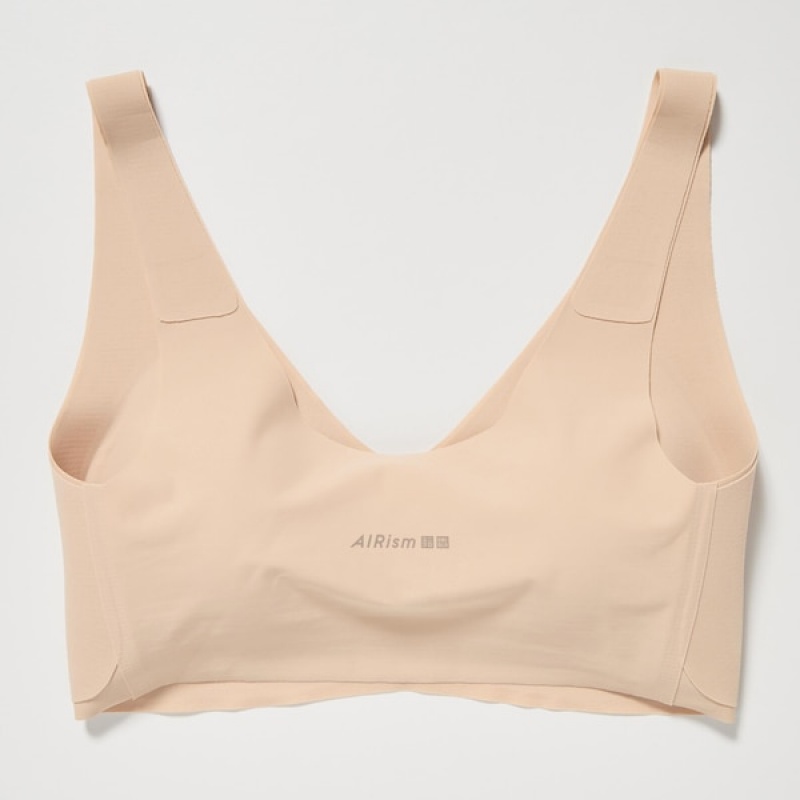 Uniqlo Wireless Ženske Grudnjaci Bež | 1579-FHTIS