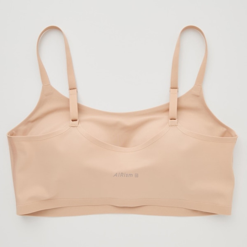 Uniqlo Wireless Ženske Grudnjaci Bež | 6982-BJRHN