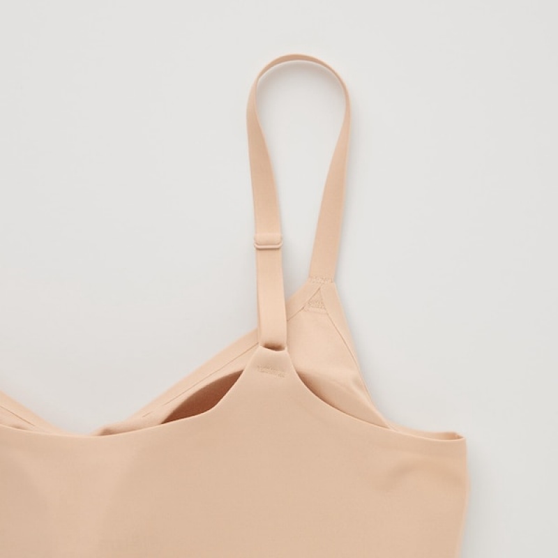 Uniqlo Wireless Ženske Grudnjaci Bež | 6982-BJRHN