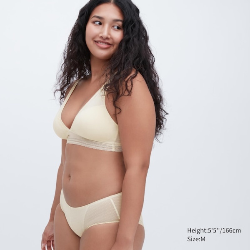 Uniqlo Wireless Ženske Grudnjaci Bijele | 8743-BELIP
