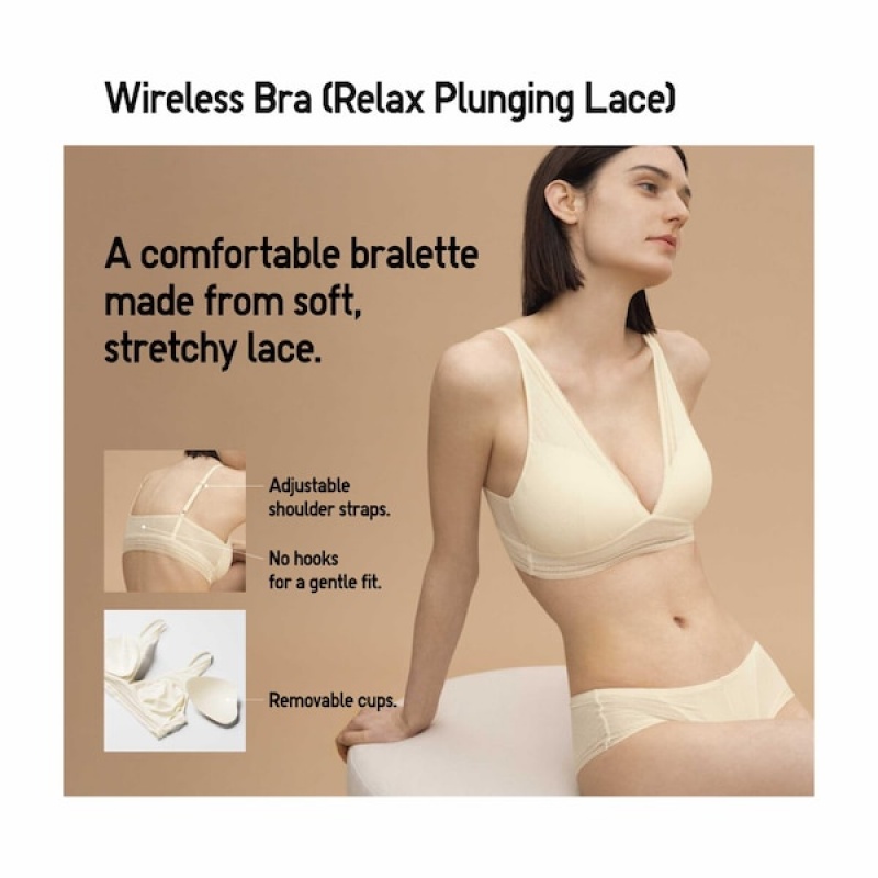 Uniqlo Wireless Ženske Grudnjaci Ljubičaste | 7340-DVSTJ