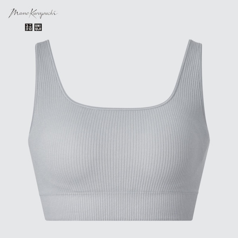 Uniqlo Wireless Ženske Grudnjaci Sive | 3859-VADCK