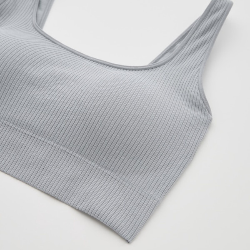 Uniqlo Wireless Ženske Grudnjaci Sive | 3859-VADCK