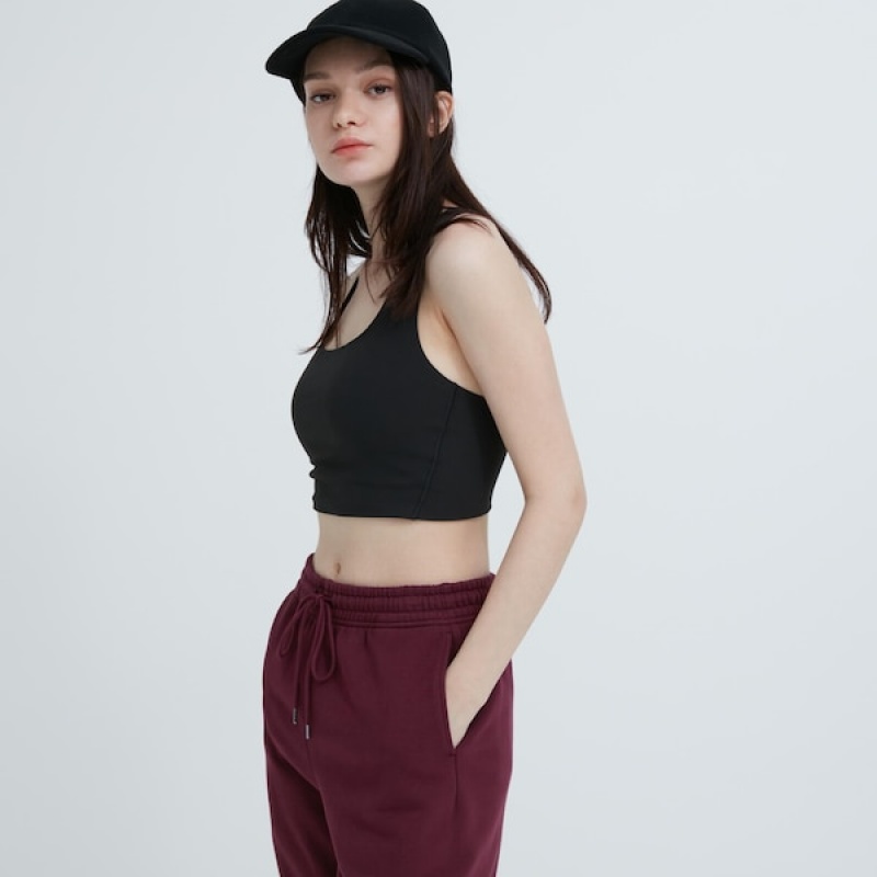 Uniqlo Ženske Trenirke Bordo | 8503-EXBSL